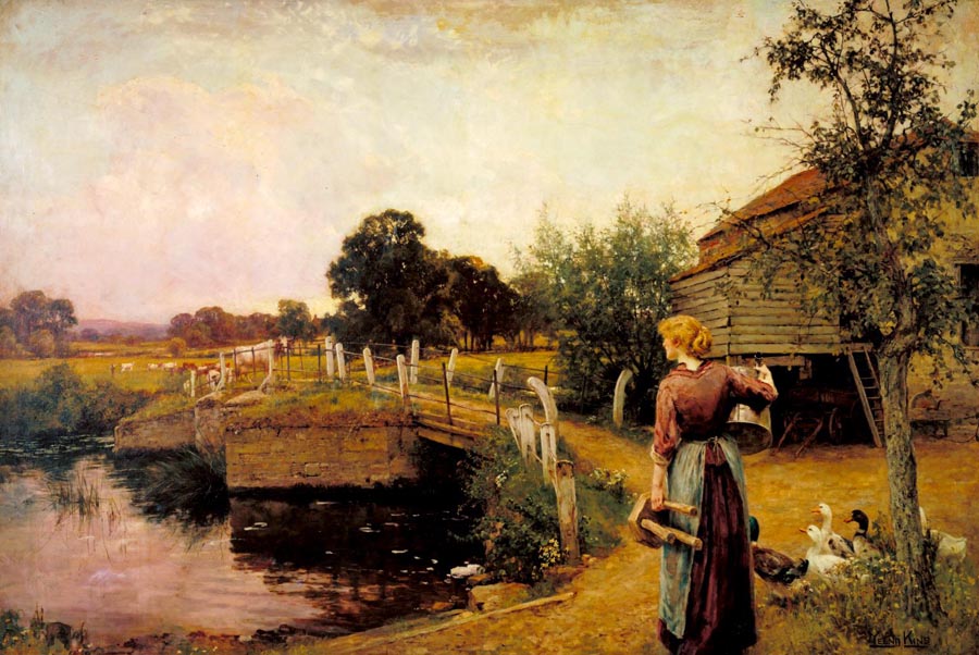 John Henry Yeend King Milking Time